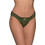 Milena By Paris Γυναικείο Sexy String με Πέρλες Χακί 7685