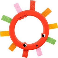 Fisher-Price Rainbow Ribbons Activity Ring Κουδουνίστρα Κρίκος για 3+ Μηνών