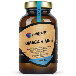 Fuel Up Omega 3 Mini Ιχθυέλαιο 500mg 180 Μαλακές Κάψουλες