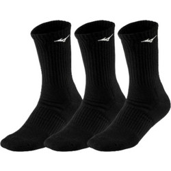 Mizuno Ανδρικές Κάλτσες Ψηλές Μαύρες 3Pack 32GX2505-09