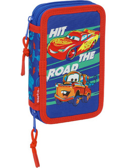 Safta Cars Κασετίνα Γεμάτη με 2 Θήκες Πολύχρωμη S4313626