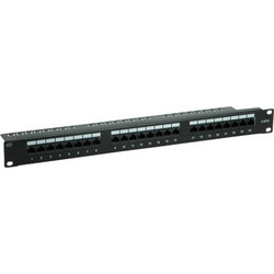 Value 26.99.0362 Τηλεφωνικό Patch Panel Rack 1U 19" 24 Θυρών Cat.6 Unshielded UTP