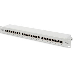 Digitus DN-91524S Ethernet Patch Panel Rack 1U 19" 24 Θυρών Cat.5e Shielded STP