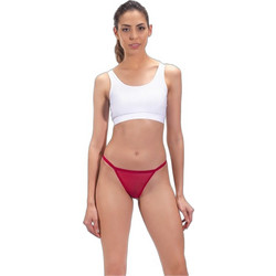 Cottonhill Γυναικείο Sexy String με Δαντέλα Φούξια CH4348