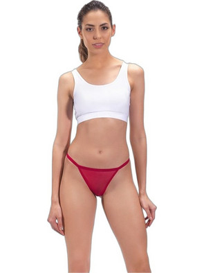 Cottonhill Γυναικείο Sexy String με Δαντέλα Φούξια CH4348