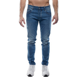 Cover Teddy Ανδρικό Τζιν Παντελόνι Ελαστικό Slim Εφαρμογή Μπλε E5279-31