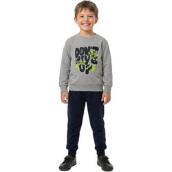 TraX Παιδικό Σετ Φόρμας Γκρι Navy Μπλε 49309