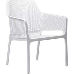 Nardi Net Relax Πολυθρόνα Κήπου Λευκή 40327.00.000