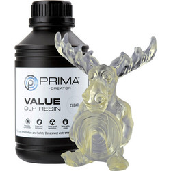 Prima Creator DLP UV Curable Ρητίνη 3D Printer Transparent 500gr