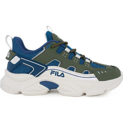 Fila Memory Spinel 3 Παιδικά Sneakers Χακί Πετρόλ 3YF51022-261