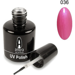 Amora 036 Girly Pink Ημιμόνιμο Βερνίκι Νυχιών 10ml