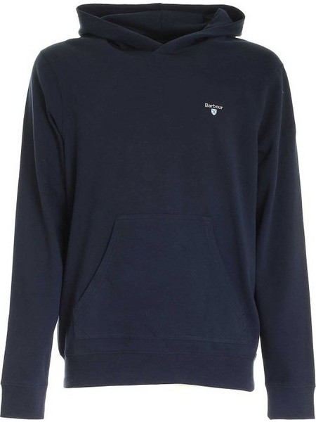 Barbour Ανδρικό Φούτερ με Κουκούλα & Τσέπες Navy Μπλε MOL0311