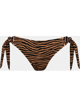Rock Club Bikini Slip Animal Print Καφέ BP-3434