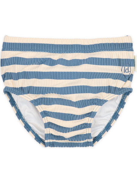 Little Dutch Ocean Blue Stripes Βρεφικό Μαγιό για Αγόρι Μπεζ Μπλε CL26030606