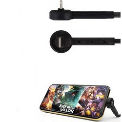 Moxom MX-CB01 USB-A to Lightning Cable 1m Black