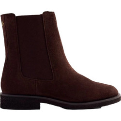 Gioseppo Γυναικεία Μποτάκια Chelsea Suede Σοκολατί 77018