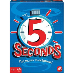 AS Company 5 Seconds Επιτραπέζιο Παιχνίδι 12+ Ετών για 2-10 Παίκτες 1040-34021