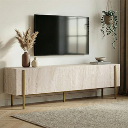 Megapap Έπιπλο Τηλεόρασης Μοριοσανίδα Μ180xΠ30xΥ45.5cm Nexus GP052-0274,2