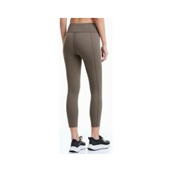 Walk Γυναικείο Κολάν 7/8 Ψηλόμεσο Χακί W909-24