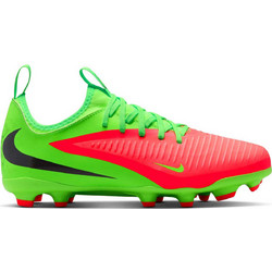Nike Phantom 6 Low Academy ''Erling Haaland'' FG/MG HQ2032-603 Παιδικά Ποδοσφαιρικά Παπούτσια με Τάπες και Καλτσάκι Πράσινα Κόκκινα