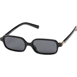 EyeLead L778 Ανδρικά Γυαλιά Ηλίου Ορθογώνια Κοκάλινα Μαύρα με Μαύρο Φακό
