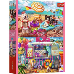 Puzzle Trefl Holiday time 2x500 Κομμάτια