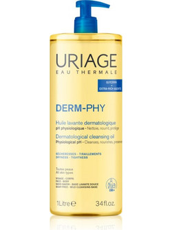 Uriage Derm-Phy Λάδι Καθαρισμού για Ευαίσθητο Δέρμα 1lt