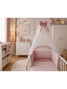 Baby Star Fairy Σετ Κούνιας Pink 6τμχ
