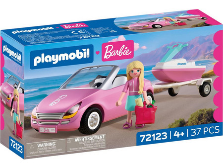 Playmobil Barbie με Κάμπριο & Jet Ski για 4+ Ετών 72123