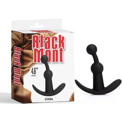Chisa Novelties Black Mont Playful Πρωκτική Σφήνα με Δόνηση 11.8cm Μαύρη