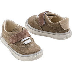 Everkid Βαπτιστικά Sneakers για Αγόρι Δερμάτινα Ανατομικά Καφέ A630K