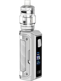 GeekVape Aegis Mini 5 Polar Silver Ηλεκτρονικό Τσιγάρο Mod Kit 5ml με Ενσωματωμένη Μπαταρία