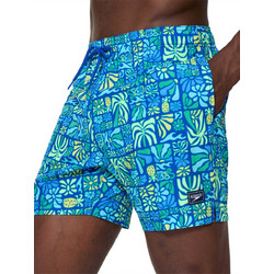Speedo Ανδρικό Μαγιό Σορτς με Σχέδια Μπλε 8004725004