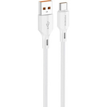 Foneng XS11 Braided USB-A to USB-C 18W 1m White