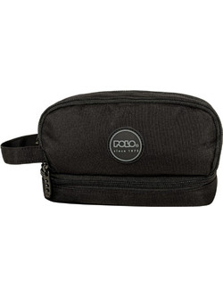 Polo Handle Κασετίνα Βαρελάκι με 3 Θήκες Μαύρη 937015-2000
