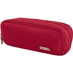 Polo Tres Κασετίνα Βαρελάκι με 3 Θήκες Κόκκινη 937017-3300