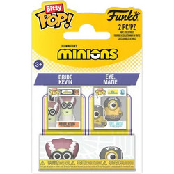 Funko Bitty Pop! Minions 2-Pack Bride Kevin & Eye, Matie