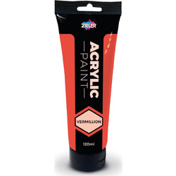 Zieler Vermillion Ακρυλικό Χρώμα Ζωγραφικής 120ml