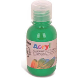 Primo 610 Bright Green Ακρυλικό Χρώμα Ζωγραφικής 125ml