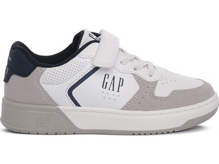 Gap Παιδικά Sneakers Λευκά Navy Μπλε Γκρι GPK614000-4679