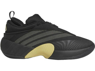 Adidas D.O.N. Issue 7 Παιδικά Αθλητικά Παπούτσια για Μπάσκετ Μαύρα Χρυσά JQ6834