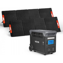 Vevor DXCNDYTJ2200V2T2X001V2 LIFEPO4 Power Station 3072Wh 4xAC 4xDC 2xUSB-A 4xUSB-C