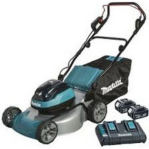 Makita DLM466PT2 Μηχανή Γκαζόν Μπαταρίας 18V Κοπή 46cm