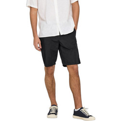 Only & Sons Ανδρική Βερμούδα Chino Μαύρη 22033340