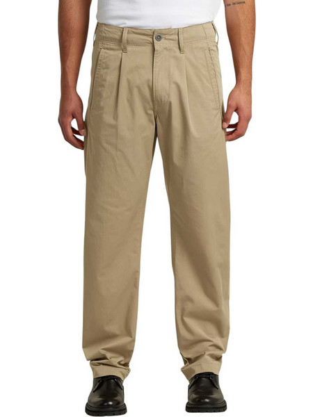 G-Star RAW Ανδρικό Παντελόνι Chino Κανονική Εφαρμογή Μπεζ D28353-E077-B444