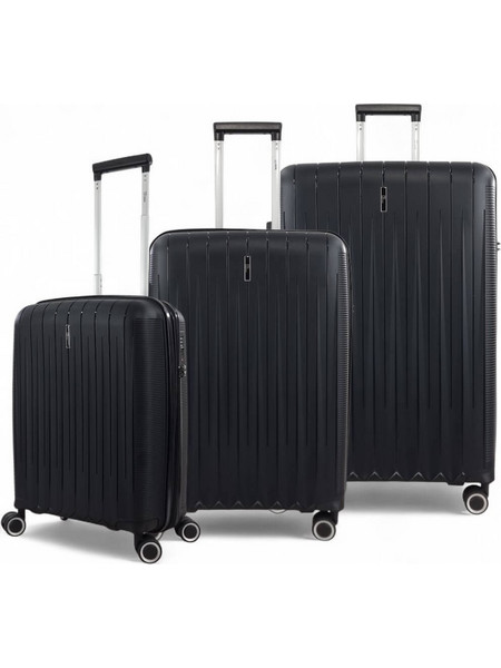 Rain RB80152 Σετ Βαλίτσες 3τμχ Μαύρες
