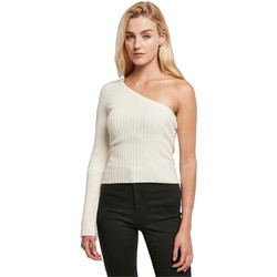 Urban Classics Γυναικείο Καλοκαιρινό Crop Top Ριπ Λευκό TB5441-02903