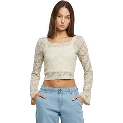Urban Classics Γυναικείο Χειμερινό Crop Top Εκρού TB5973-03680
