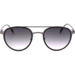 Safilo Registro 06/S 6LB Ανδρικά Γυαλιά Ηλίου Aviator Μεταλλικά Γκρι με Μαύρο Φακό