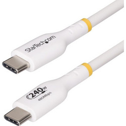 StarTech USB2EPR4MW USB-C to USB-C 240W 4m White